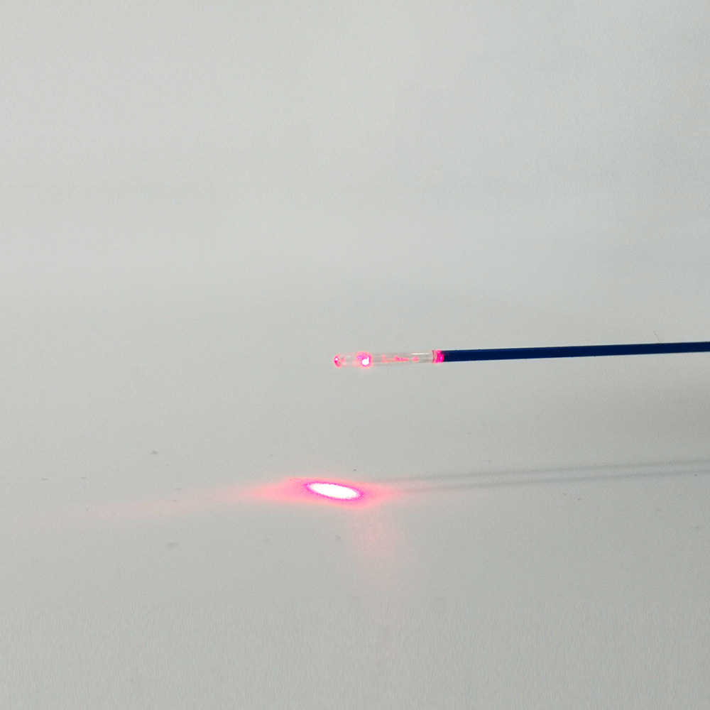 Side-firing tip microstructure detail